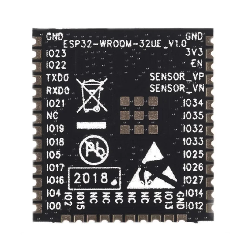 Original ESP32-WROOM-32UE dual core WiFi& Bluetooth MCU module Internet of Things wireless module