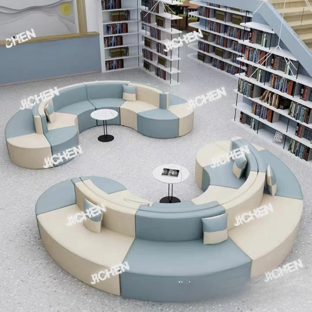 

JCX Library Cinema Business Hotel Office Building School Reading Room Hospital Bank Waiting Area Shaped Sofa Chair