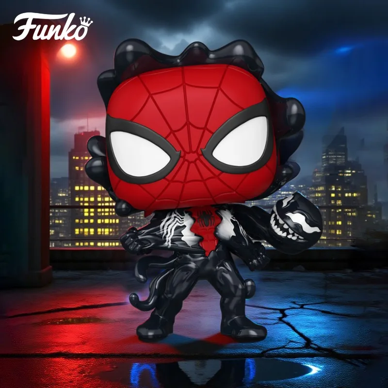 Funko POP Original Marvel Anime Figur Spider-Man 1525, Actionfigur, Spielzeug für Jungen und Mädchen, Geschenk, Sammlerstück, Modellornamente