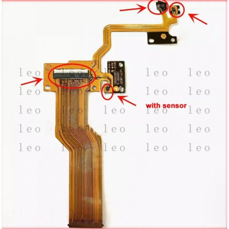 

GG For Fujifilm XT4 X-T4 Rear Cover LCD Screen Connect Flex Cable With Sensor