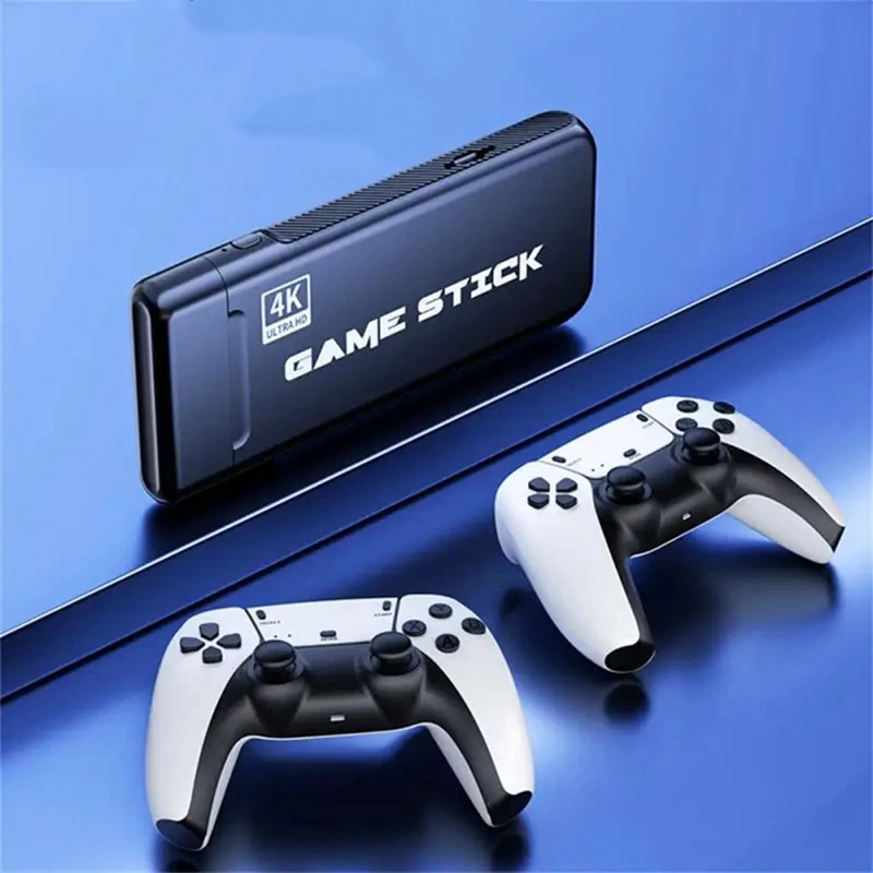 M8 PRO TV Video Game Console 64GB 20000 Games 2.4G Double Wireless Controller Game TV Stick Retro Game Console