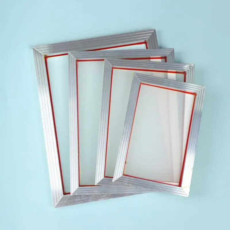 Aluminum Silk Screen Printing Frame for T Shirt DIY Home Business High Precision Mesh Durable Long Use