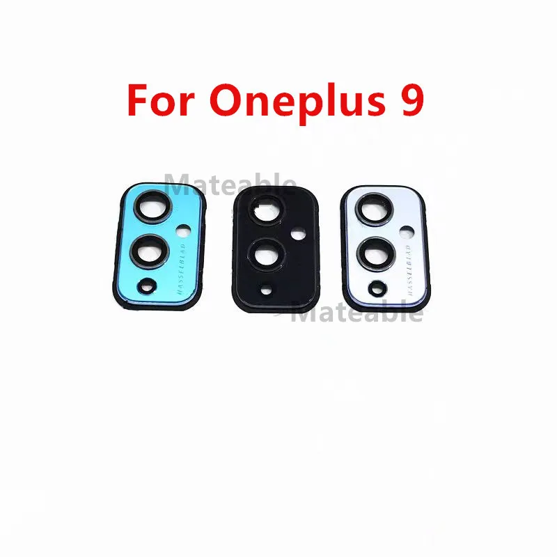 Oneplus9 Camera Lens For Oneplus 9 One Plus Camera Frame With Len Glass Housing Rear Back Lens Cover Repair Parts