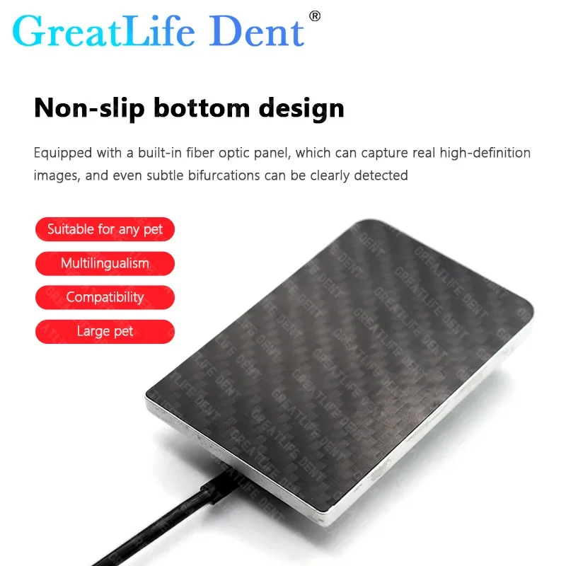 GreatLife Dent Original Handy RVG Sensor For Dental Equipment Animals Vets Use Dental X Ray Sensor Digital Image System