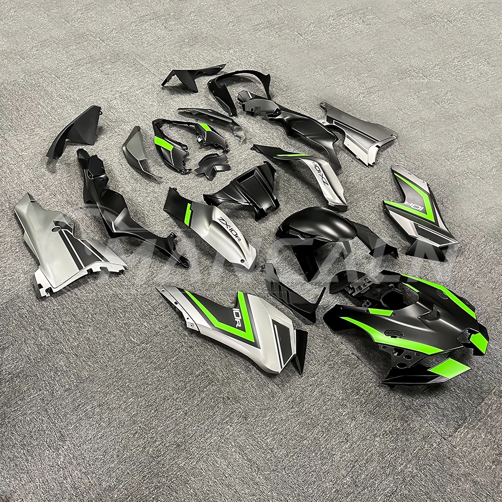 Motorcycle Fairing Kit for Kawasaki ZX-10R ZX10R 2022 bodywork full Fairings kits Injection New black grey Green