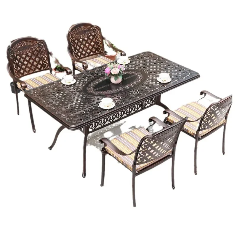 

Outdoor, cast aluminum, tables and chairs, combination, balcony, courtyard, wrought iron, garden, leisure, outdoor