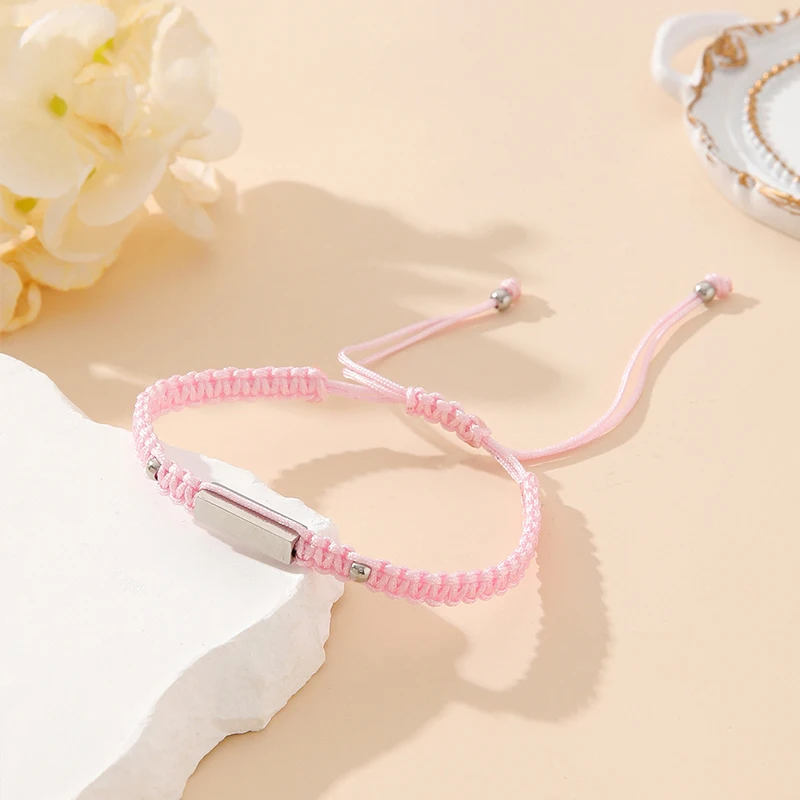 Personalized Engraved Name Baby Bracelet Stainless Steel Figaro Chain For Boy Girl Bracelets Customized Jewelry Birthday Gifts