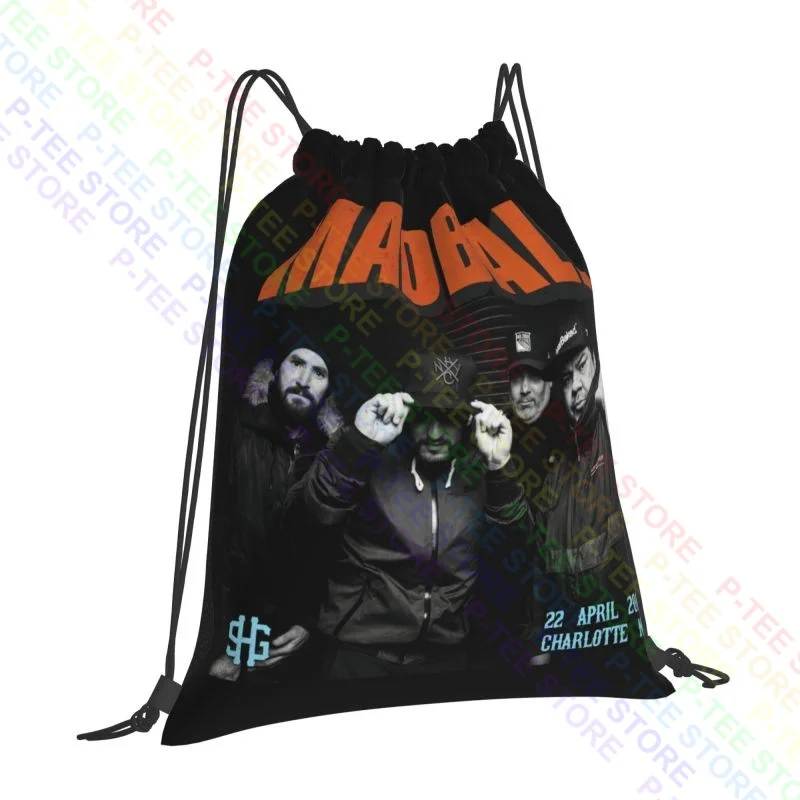 Madball American New York Hardcore Drawstring Bags Gym Bag Newest Portable Lightweight Bags For Travel