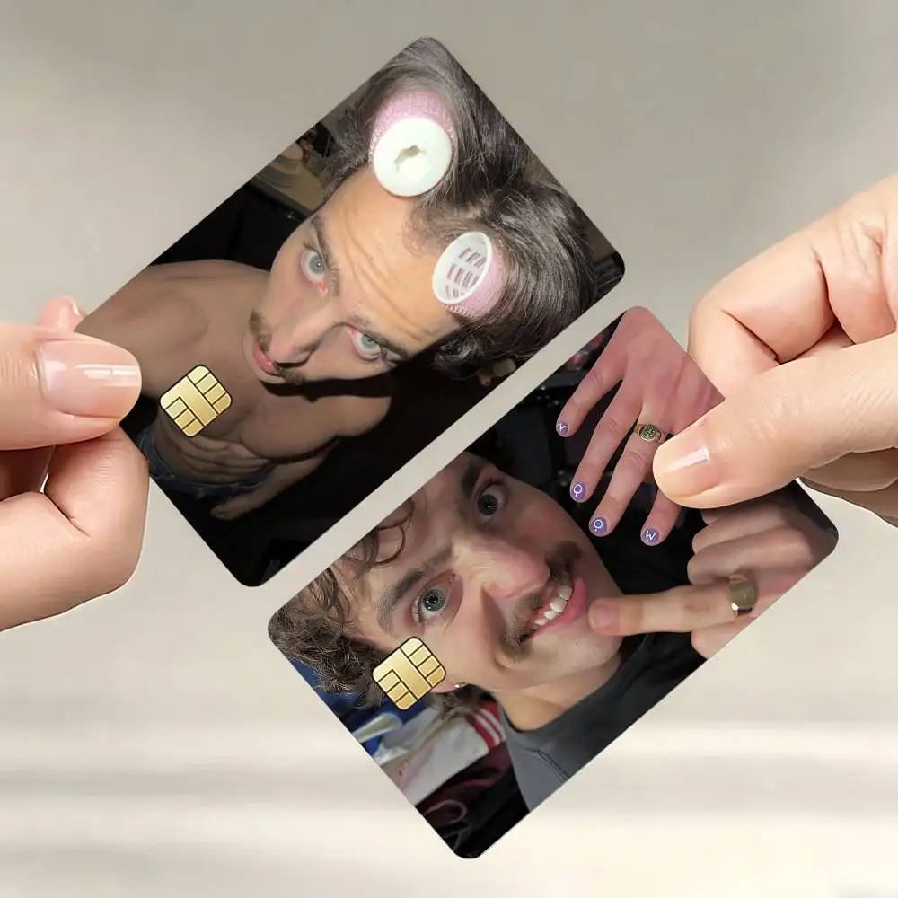 

Singer Benson Boone Decorative Waterproof Film Skin Cover Credit Card Stickers Debit Front Bank Bus Pass