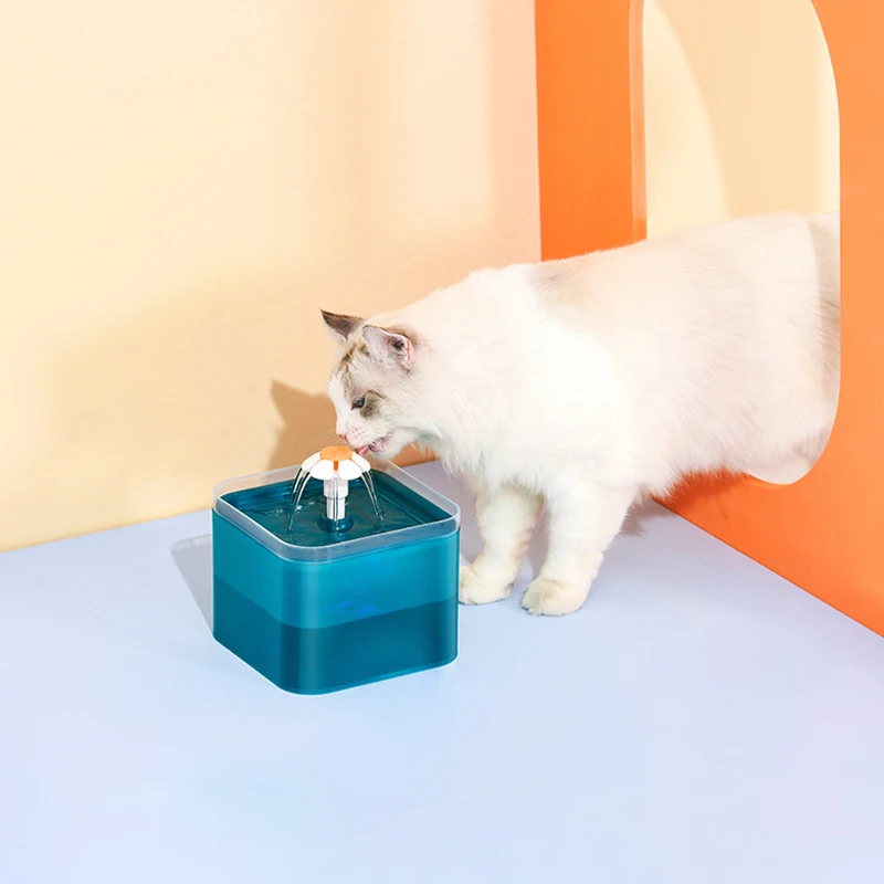 New Pet Intelligent Drinking Fountain Dazzling colorful non-inductive electric model Silent operation Cat Water Dispenser