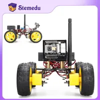Automation Robotic Starter Kit for Arduino Programming ESP32 Camera WIFI Smart Robotic Car Kit Educational Learning Set +Codes