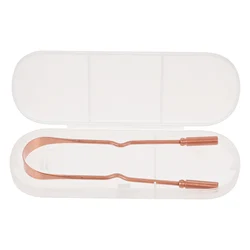 Raspador de lengua práctico para niños, herramienta de limpieza con caja, 1 ud.