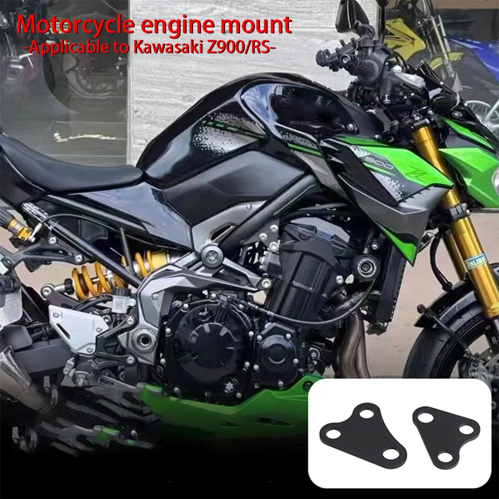 

Motorcycle Engine Mount Bumper Connector Engine Fixed Suspension Triangular Bracket Suitable For Kawasaki Z900/RS