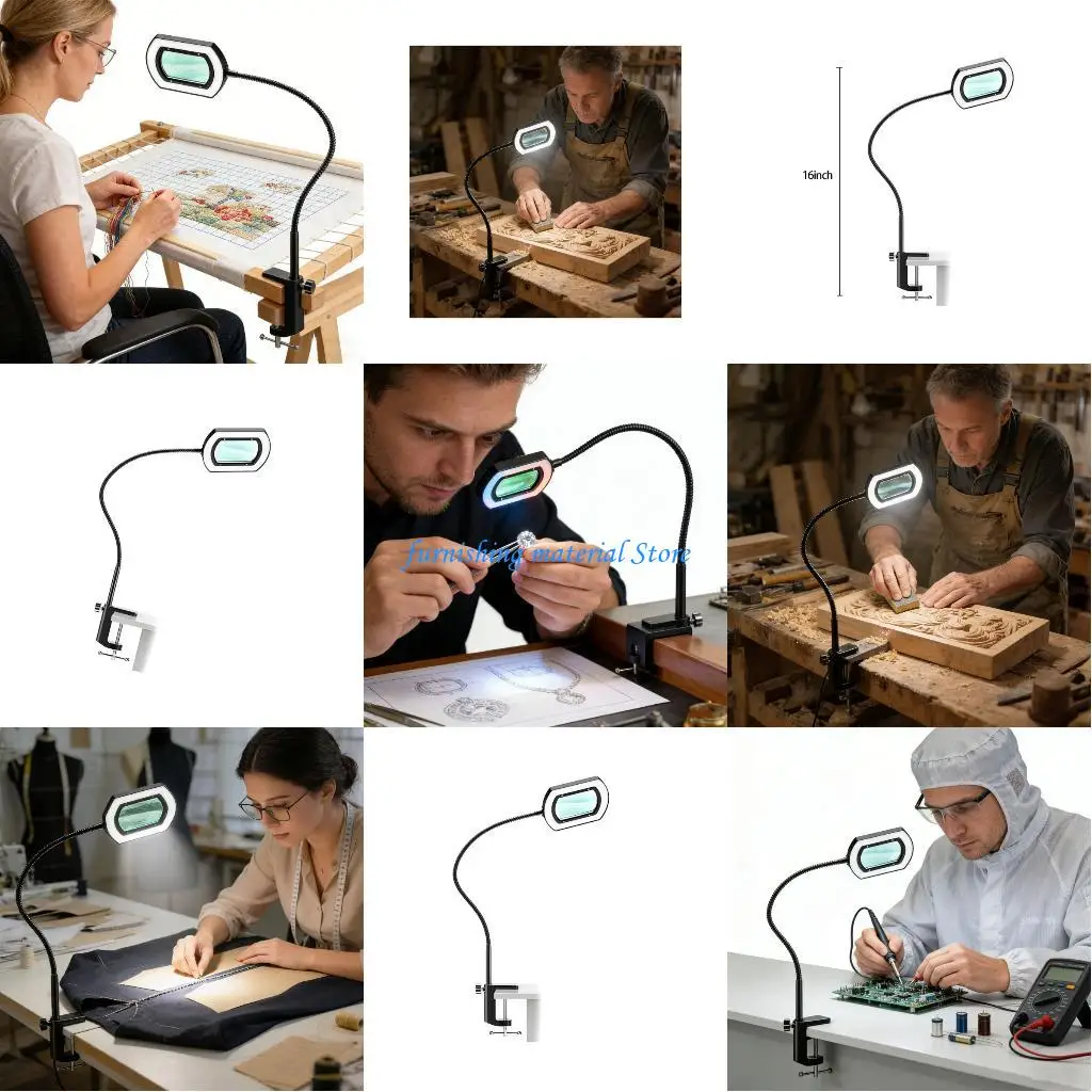 

Y5GD Variable Corner Square Touch LED Enlarger Modifiable for Exemplary Viewing Position