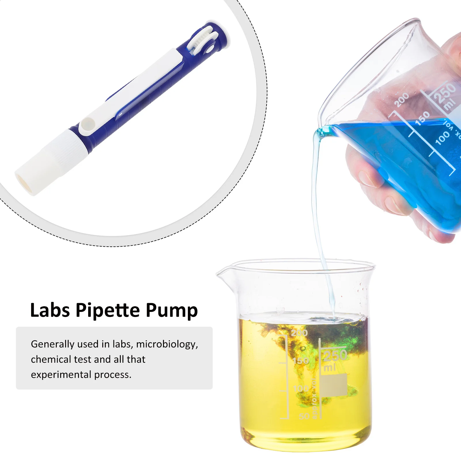 

Manual Labs Pipette Pump Plastic Laboratory Instrument Thumb Lever Designed for Precise Rapid Liquid Dispensing Scientific Use