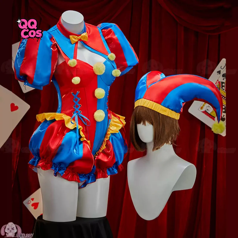 

Cosplay Collab Series: The Amazing Digital Circus Pomni joker clothing Cosplay CostumeHalloween Costume QQcos