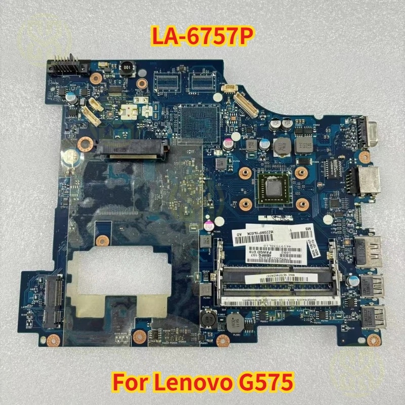 

LA-6757P для материнской платы ноутбука Lenovo G575 с тестом процессора E-300, хорошая работа