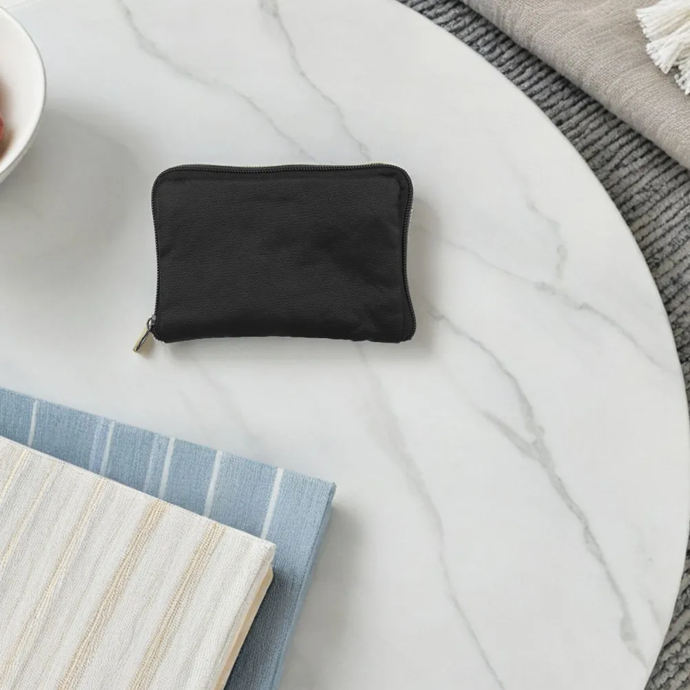 2Pcs Protective Glucose Meter Case Blood Oxygen Meter Storage Bag Portable Travel Organizer Zipper Closure Diabetic Supplies