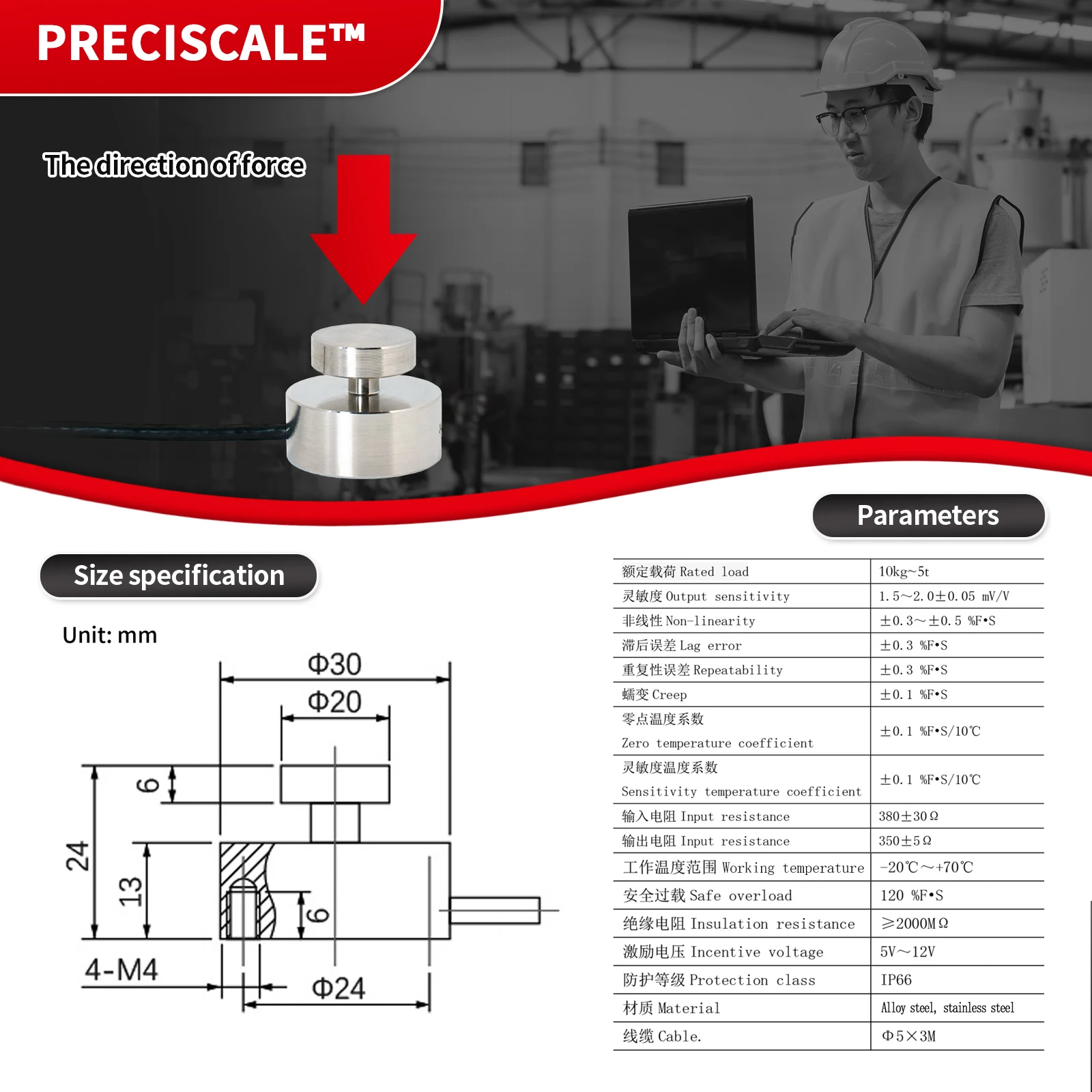 

Micro Load Cell Sensor and Digital Force Gauge,High precision measurement,Capture Transient Waveform、Capture Peak/Valley Value