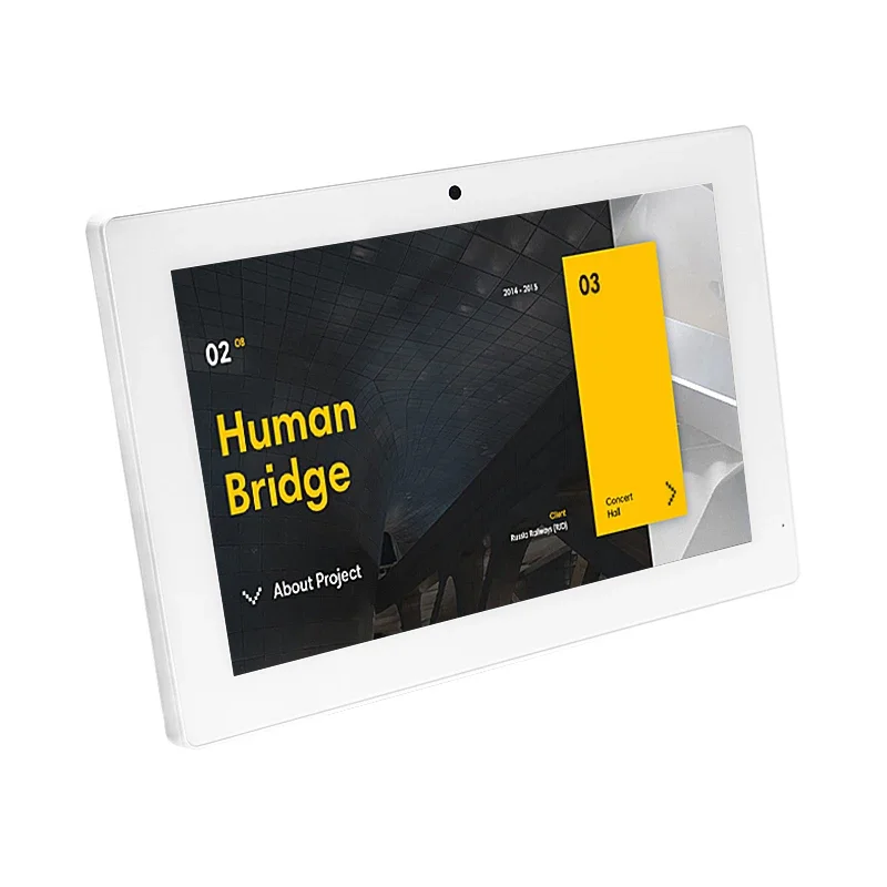 

2026 Android 10.1'' POE Touch Screen LCD Monitor USB Interface New Industrial Panel for Wall Mount