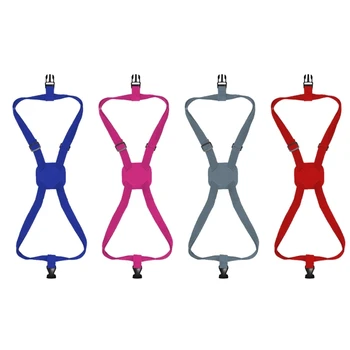 Telescopic Travel Bag Fixed Belts Solid Color Luggage Binding Belt Adjustable Elastic Strap Cross Cords for Suitcases Add a Bag