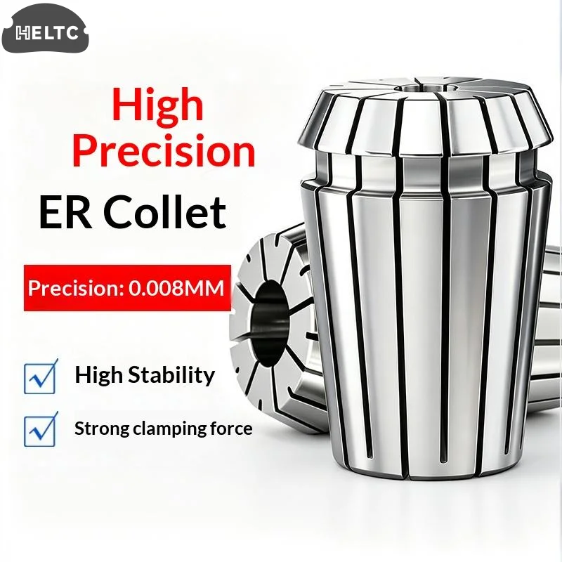 ER11 ER16 ER Spring Collet Chuck 0.005mm Accuracy 0.008mm For CNC Milling Tool Holder Engraving Machine Spindle