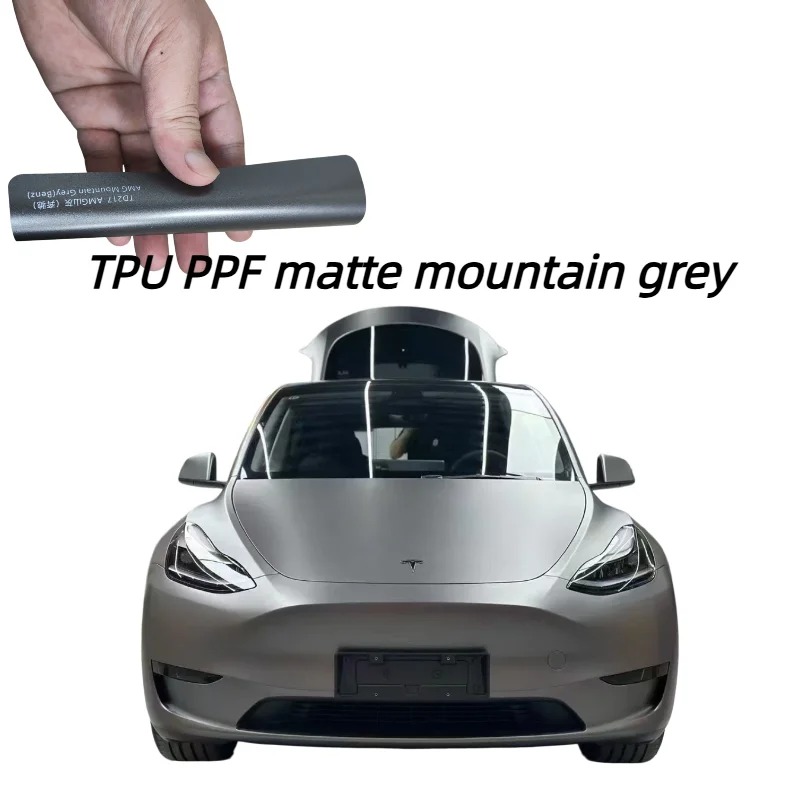

Матовая серая пленка TPU PPF для оклейки авто, самовосстанавливающаяся защитная пленка для краски, горячая распродажа, бесплатная доставка, автомобильный винил для авто