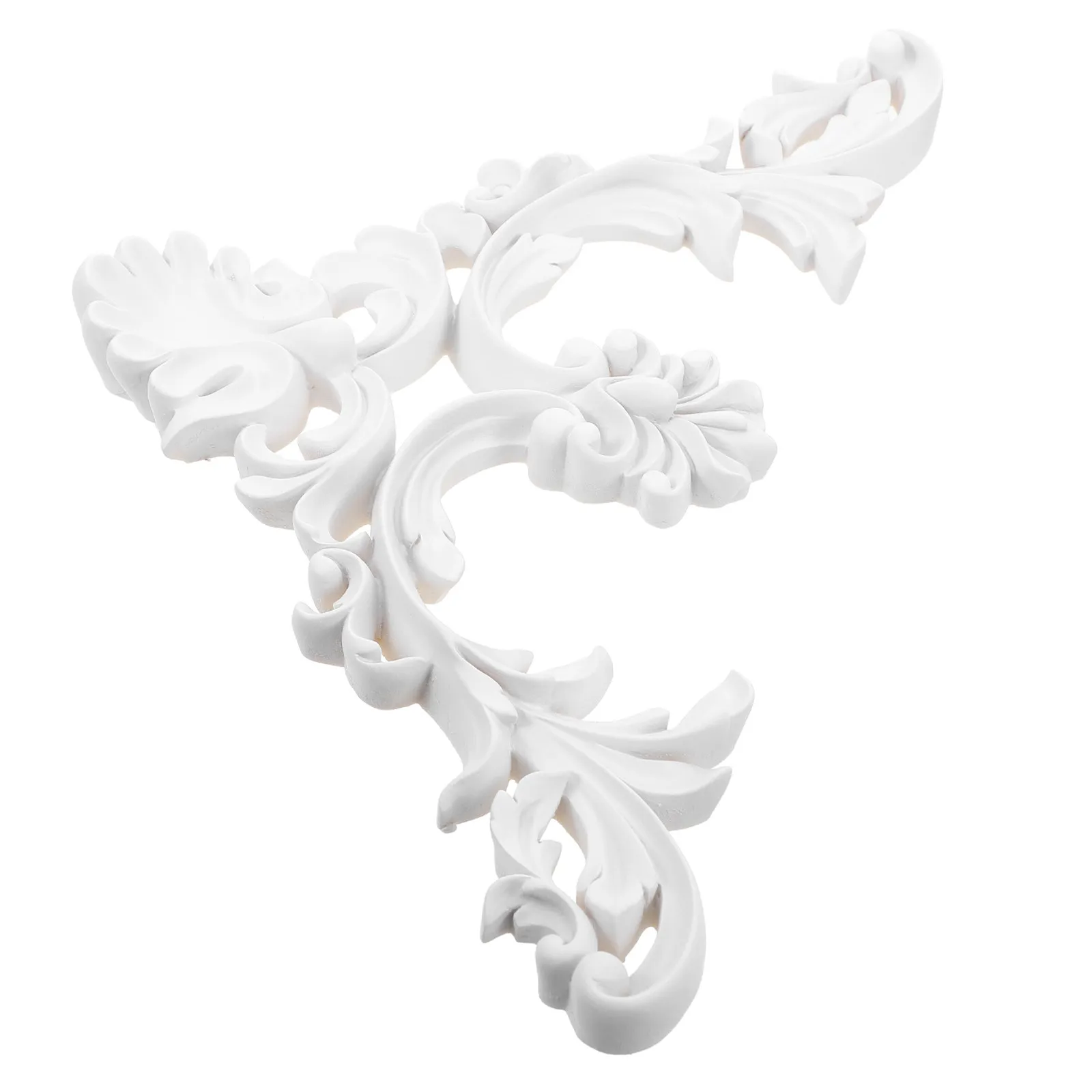 8.1x8.1 Ceiling Molding Corners Trim French Style Flower Pattern Ceiling Decorative Accent Wall Medallion Indoor Wainscoting
