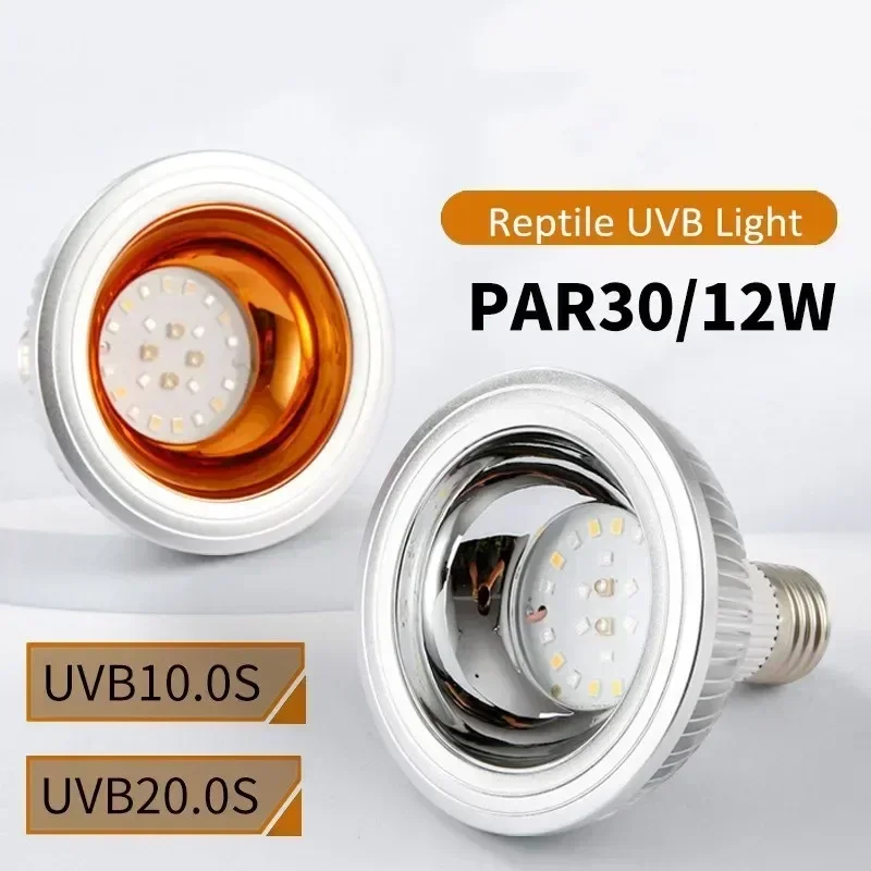 Lâmpada uv profissional para répteis, uva uvb 10.0s 20.0s, tartaruga, lagarto, luz solar para répteis, terrário, lampe chauffante