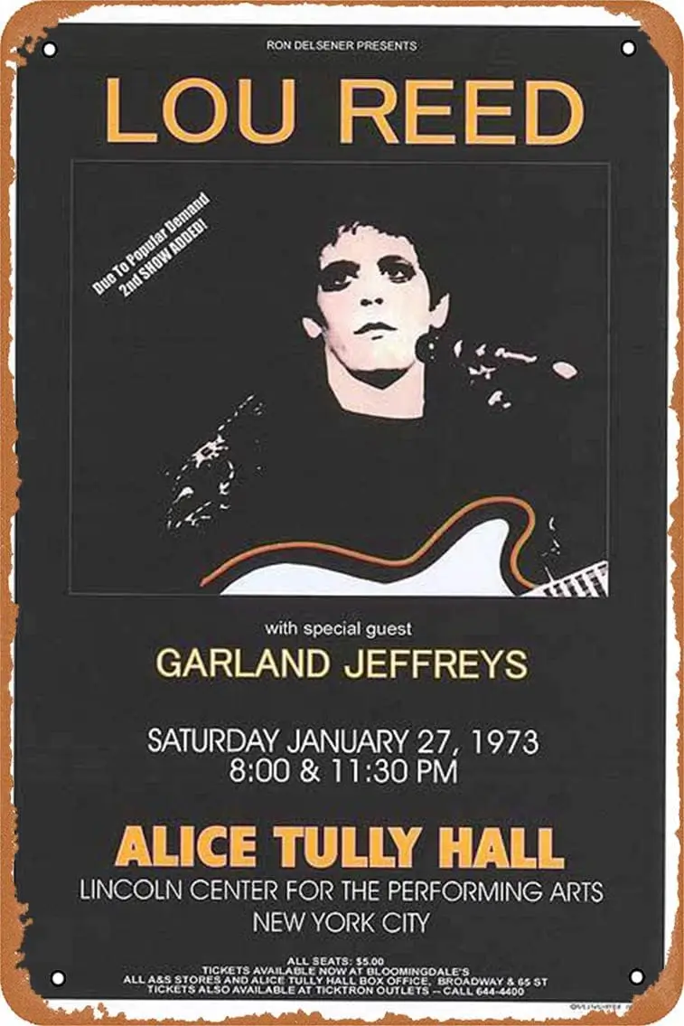 Lou Reed Retro Vint…