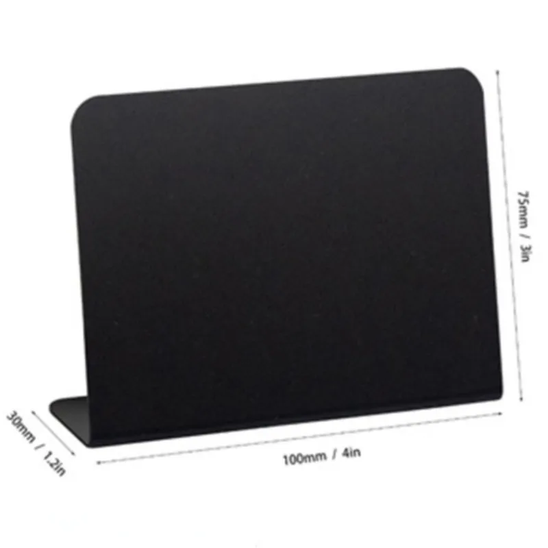 5pcs Chalkboard Signs Food Board Buffet Party Chalkboards Labels Message Blackboard Chalk Table Display Price Tabletop