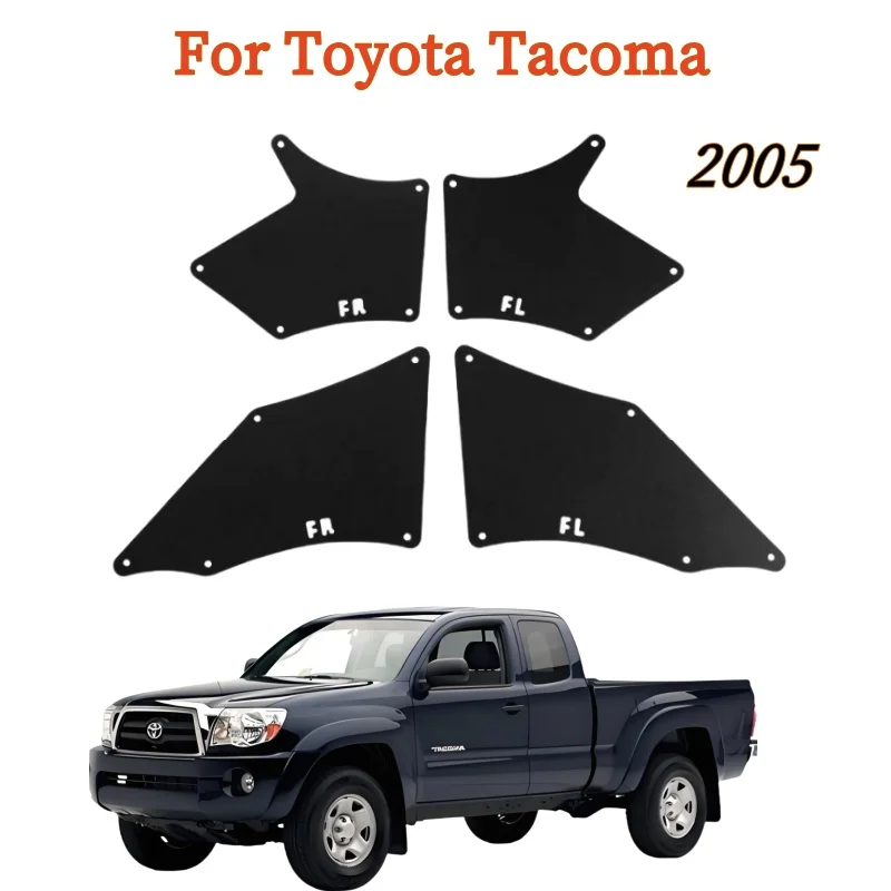 

Брызговики для Toyota Tacoma 2005, брызговик на крыло, автомобильный стиль, передние и задние аксессуары