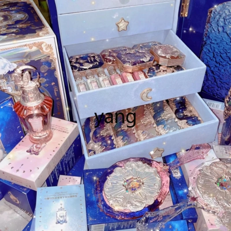 LXL Moonlight Mermaid Deep Sea Treasure Chest Makeup Large Gift Box