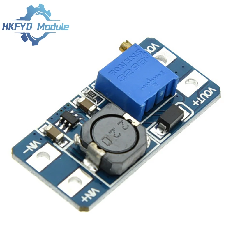 Modulo boost DC-DC MT3608 da 1-100 pezzi – Modulo di alimentazione step-up 28 V 2 A per Arduino, batterie e progetti elettronici fai-da-te