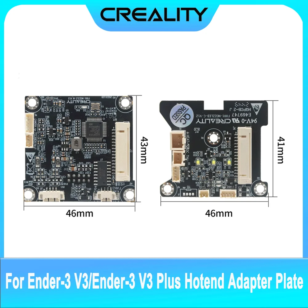 Creality for Ender-3 V3_Ender-3 V3 Plus Hotend Adapter Plate_T9_GD32F303CBT6_1 3D Produced in 2025 3d Printer Parts