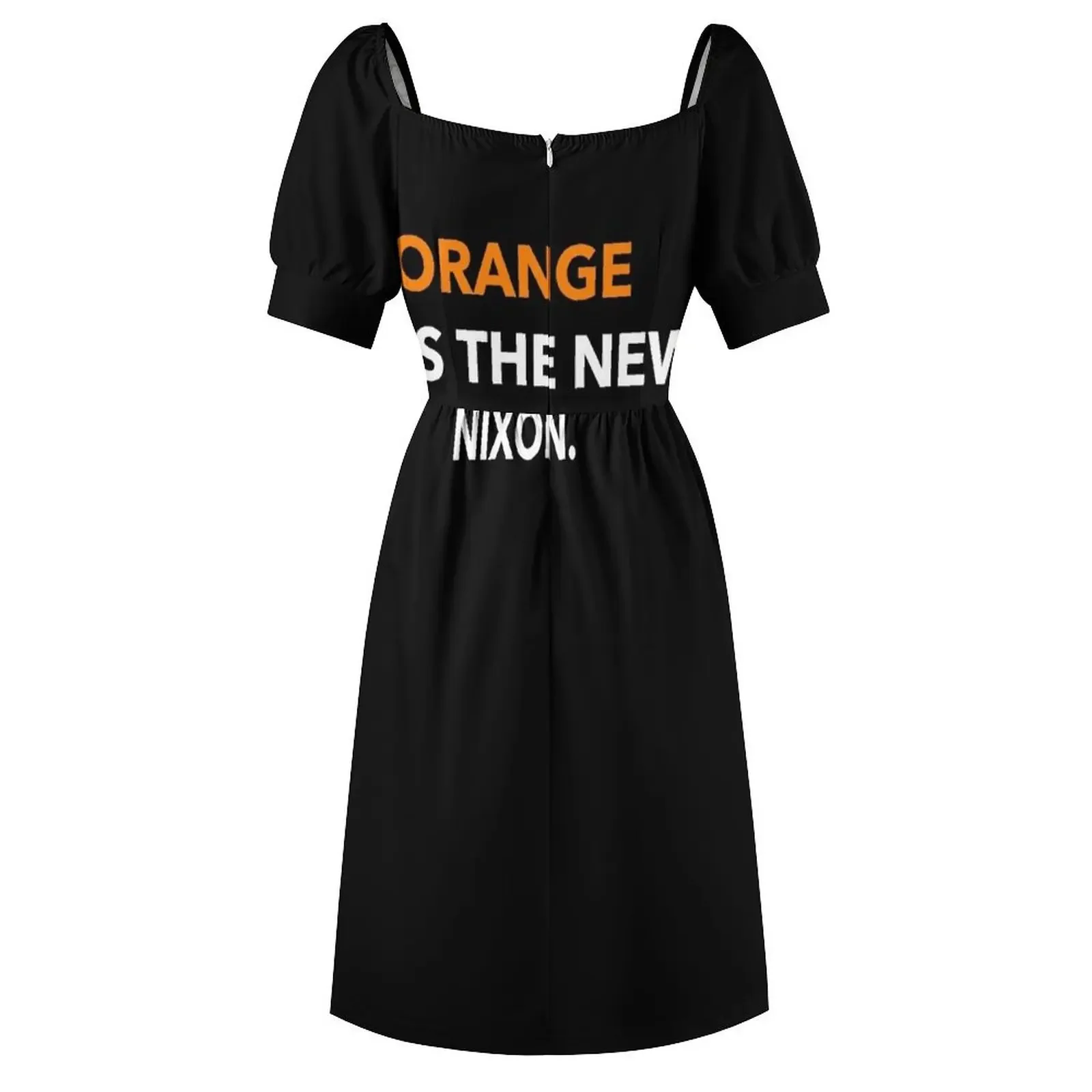 Orange is the new Nixon Sleeveless Dress women's fashion dresses long dresses for women dress summer Dress