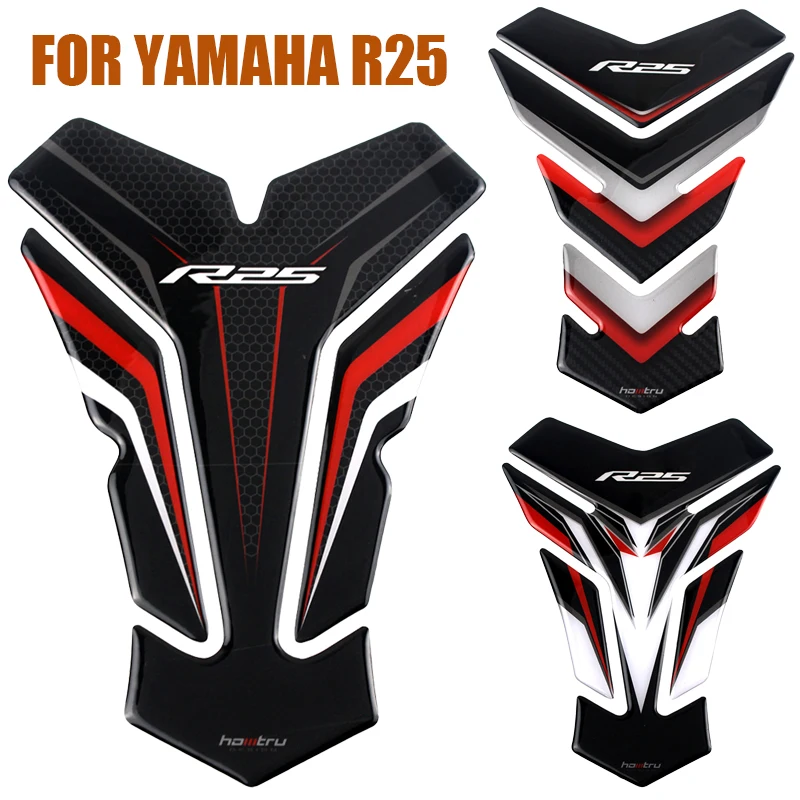 

For YAMAHA R25 3D Motorcycle Fuel Tank Pad Protection Decal Sticker YZF-R25 Fuel Tank Sticker