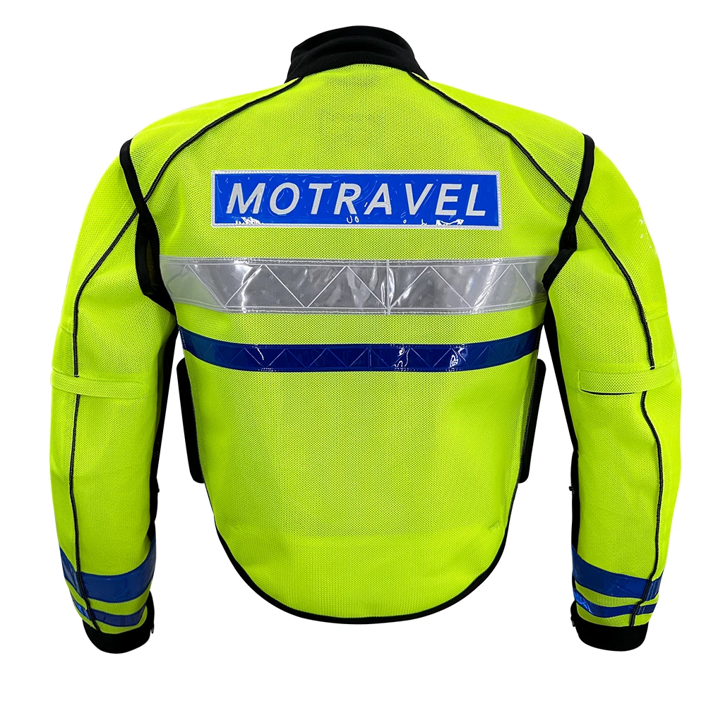 Outdoor Sport Mesh Motorcycle Reflective Motocross Jacket Motorbike Riding Racing Men Protective Gear