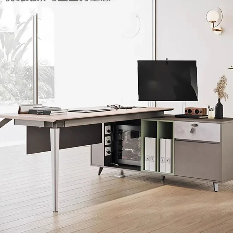 Meeting Gaming Office Table Study Desktop Adjustable Corner Table Drafting Boss Escritorios De Ordenador Home Office Furniture