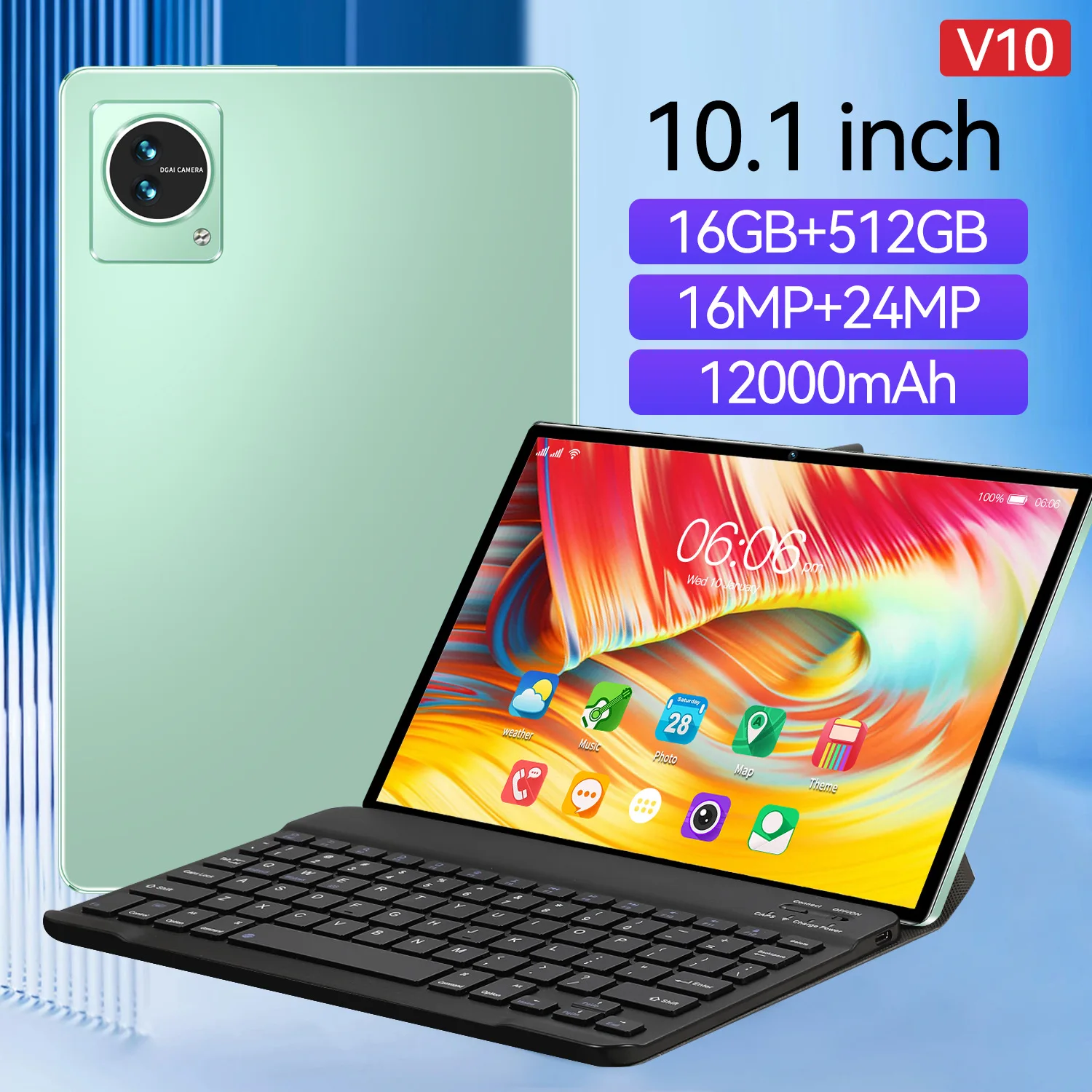 Nieuwe Kindertablet 10.1 "Octet Core Android 16G Pro Board Wifi Bluetooth Goedkope En Eenvoudige Slimme Leermachine Kinderen Houden Van Het Meest