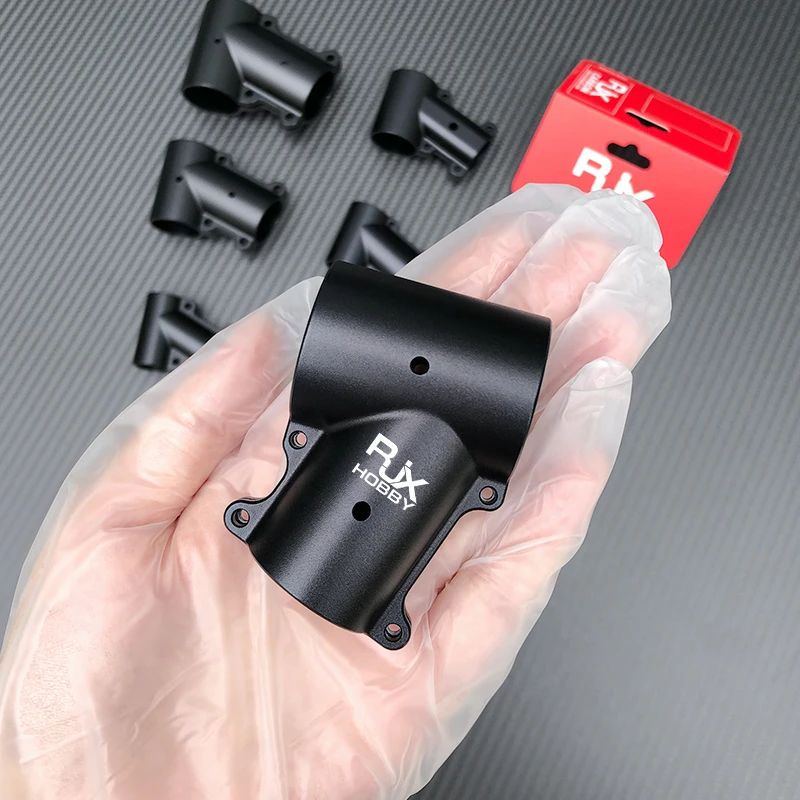 Adaptateur réducteur de tuyau de Drone industriel, 16mm 20mm 25mm à 30mm 40mm, Tri-clamp coudé pour train d'atterrissage en Fiber de carbone, pièce de réparation RJX