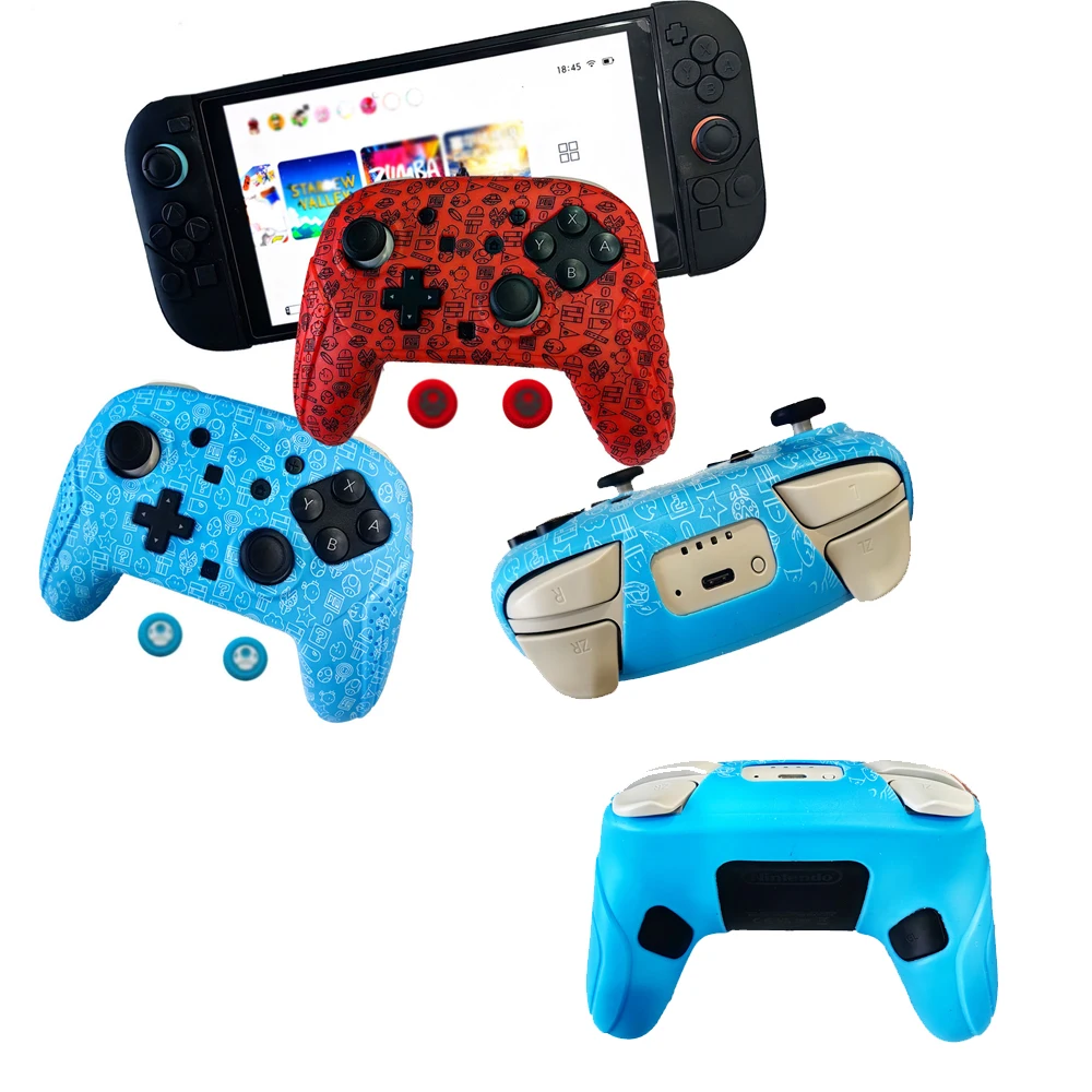 

Silicone Protective Case for Switch 2 Pro Game Controller Case Controller Antislip Protective Cover Soft Skin Shell Accessories