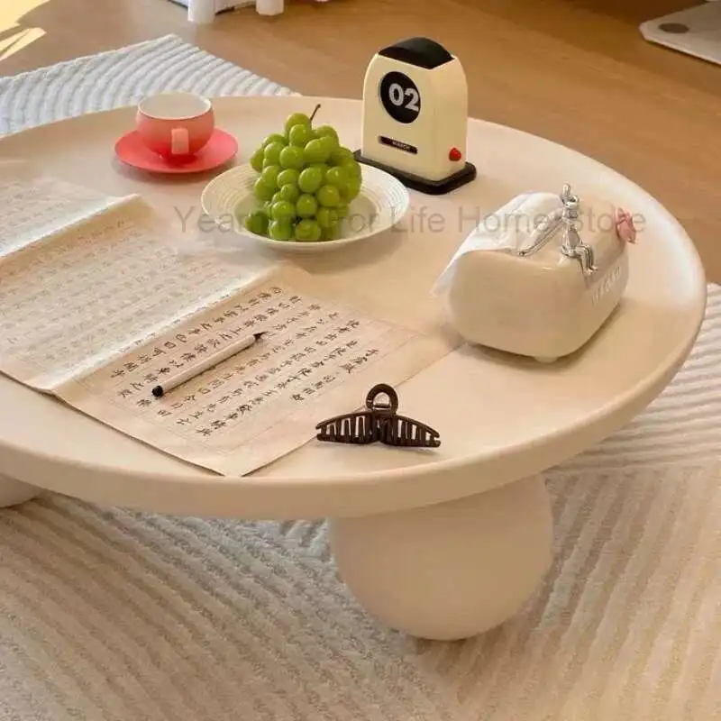 럭셔리 디자이너 커피 테이블 센터 침실 라운드 골동품 아침 식사 테이블 현대 독특한 메사 보조 살롱 홈 가구