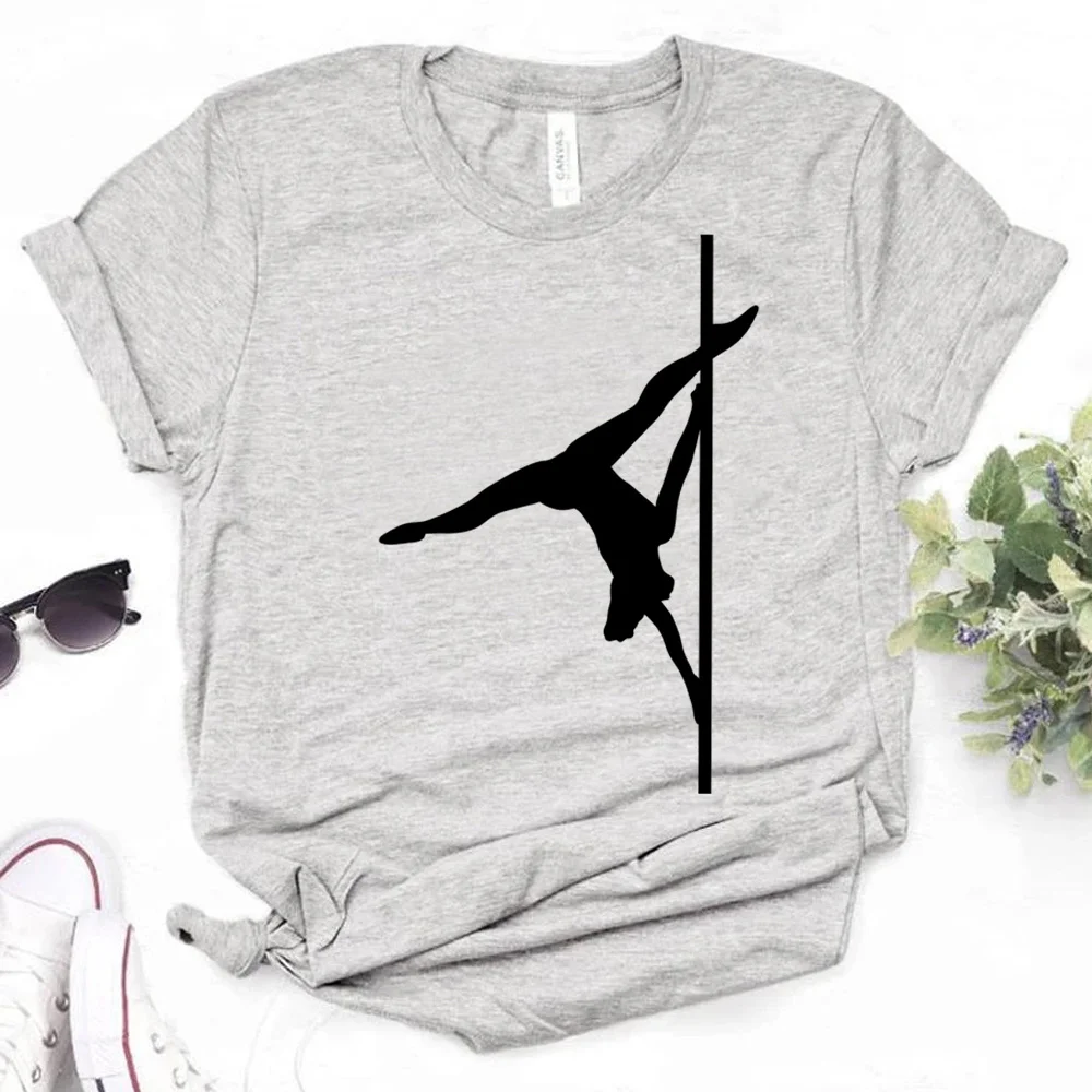 

Poledance t-shirts women Y2K tshirt female manga y2k comic clothes