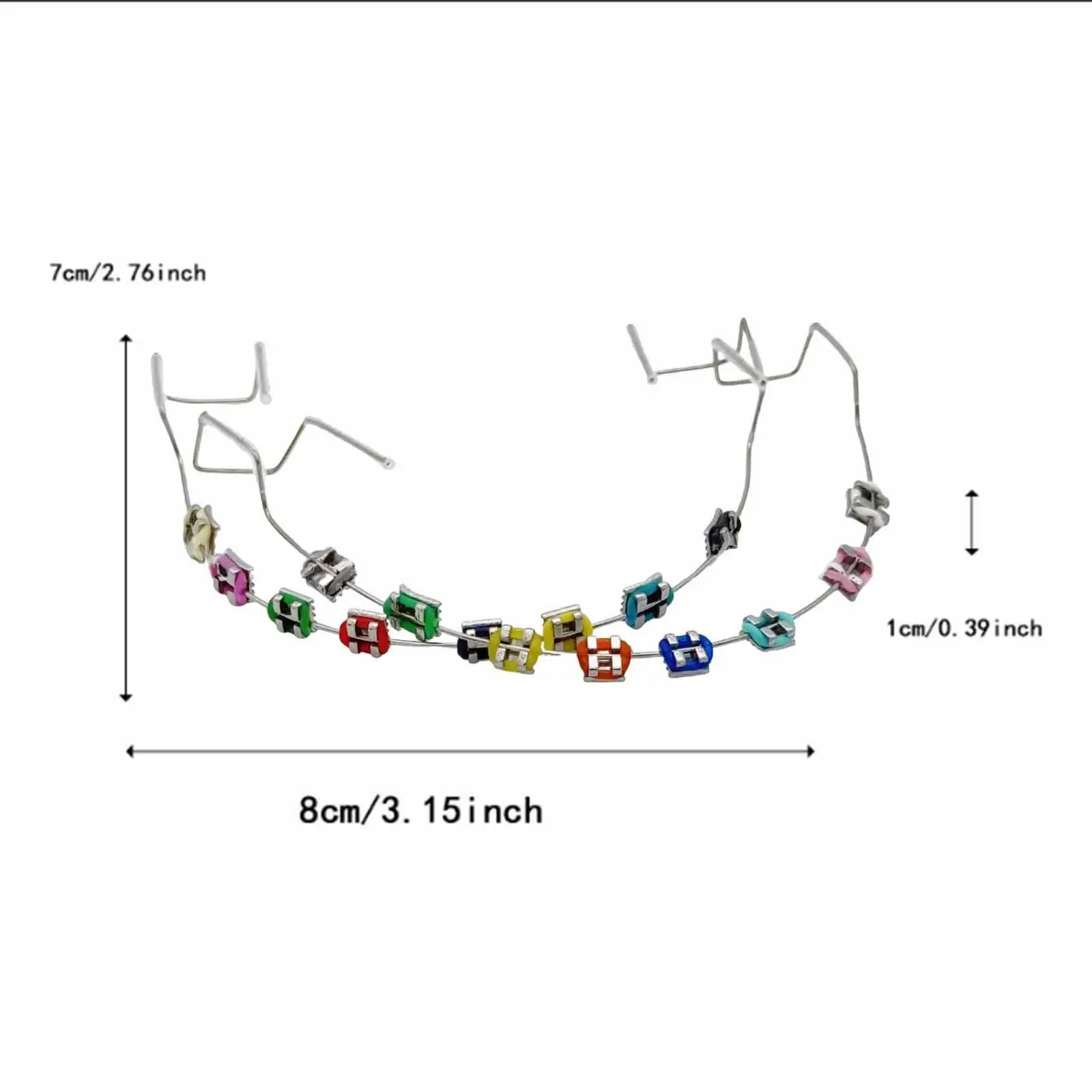 

Модные декоративные ортодонтические брекеты: цветные аксессуары для зубов, временные украшения для зубов в тренде