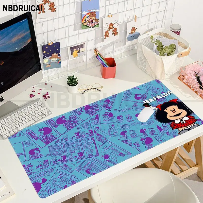 Mafalda New Gamer Play Mats Mousepad Dimensioni per CSGO Game Player Desktop PC Computer portatile