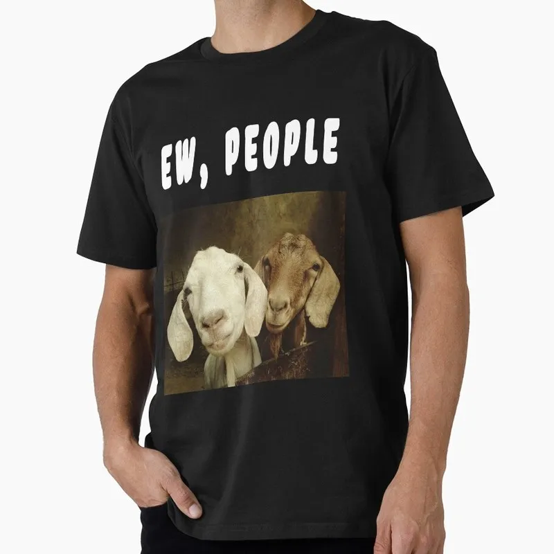 EW, PEOPLE. Funny Gift T shirt 0703 O-Neck Short sleeve Graphic clothes US Size Tops S-6XL 100% cotton printed Tee