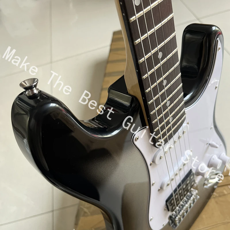 Professional electric guitar, equipped with vibrato system, quality assurance, and fast delivery.