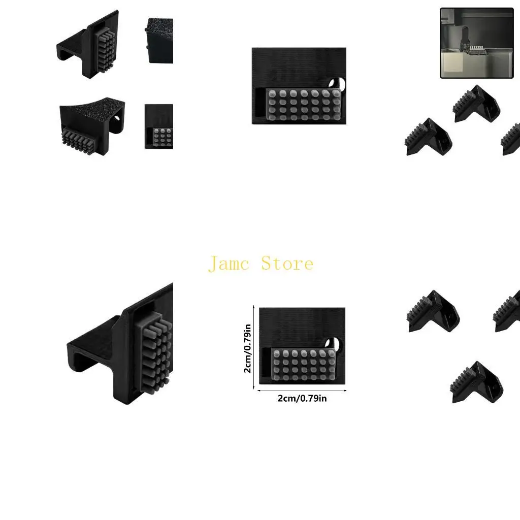 LX0B 3PCS Silicone …