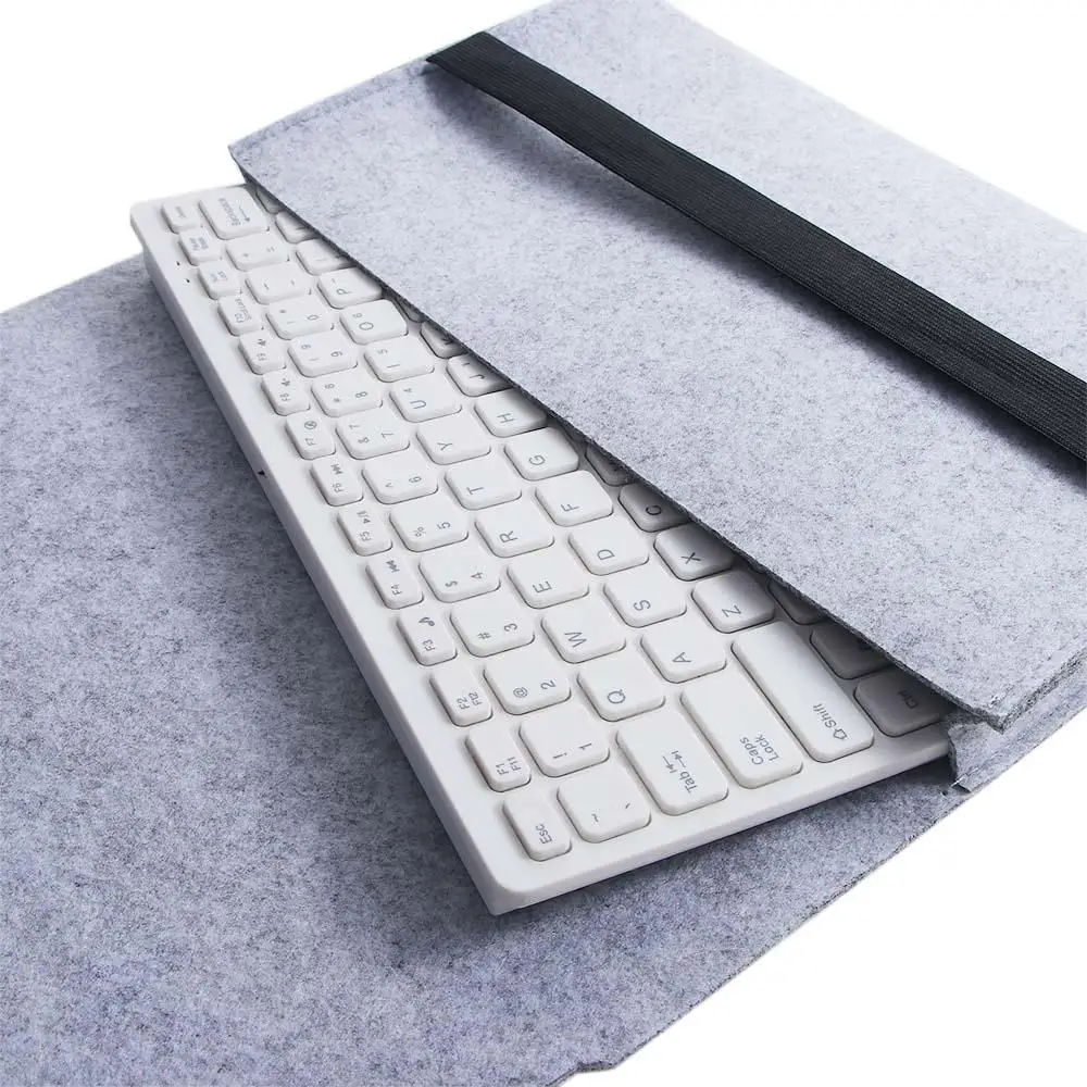 Travel Cover Large Capacity Dust Proof Keyboard Felt Bag Keyboard Storage Bag Keyboard Carrying Case Mechanical Keyboard Bag